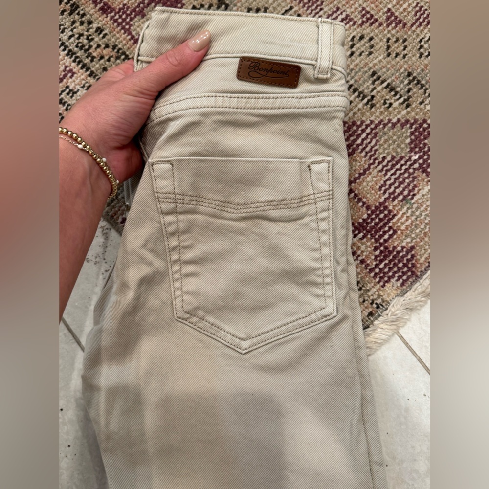 Bonpoint Boy’s Khaki Pants Chino Denim Dress Bottoms - Picture 7 of 7